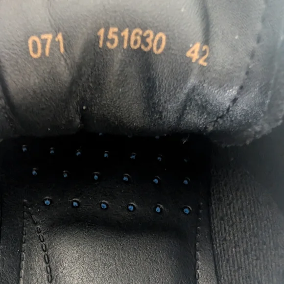 ecco super soft confort Leather  Sneaker women Sz 42 Eur - Picture 16 of 16